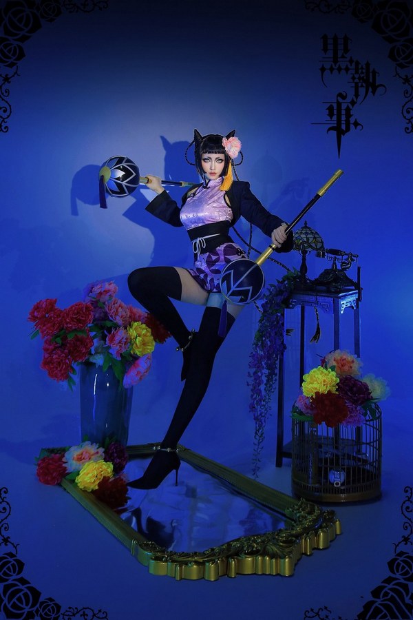 《黑执事》蓝猫cosplay